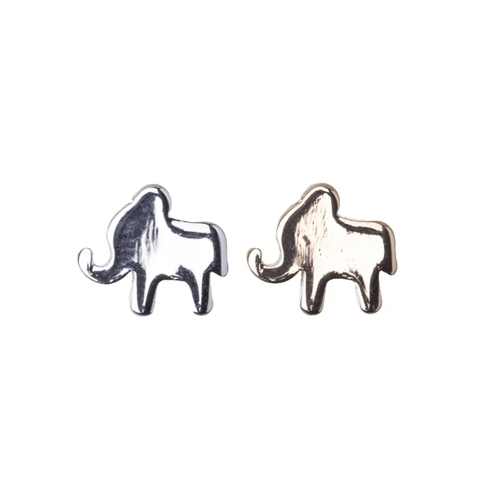 Necklaces Continental Beads 125mm x 95mm Elephant Charm Pendant 1mm Hole Brass Silver and Gold Finishes Sold by the Piece K147 Necklaces Continental Beads 125mm x 95mm Elephant Charm Pendant 1mm Hole Brass Silver and Gold Finishes Sold by the Piece K147