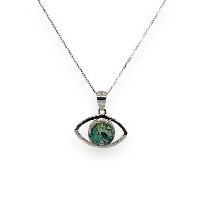 Necklaces Detroit Graffiti Protection Sonya Necklace Silver
