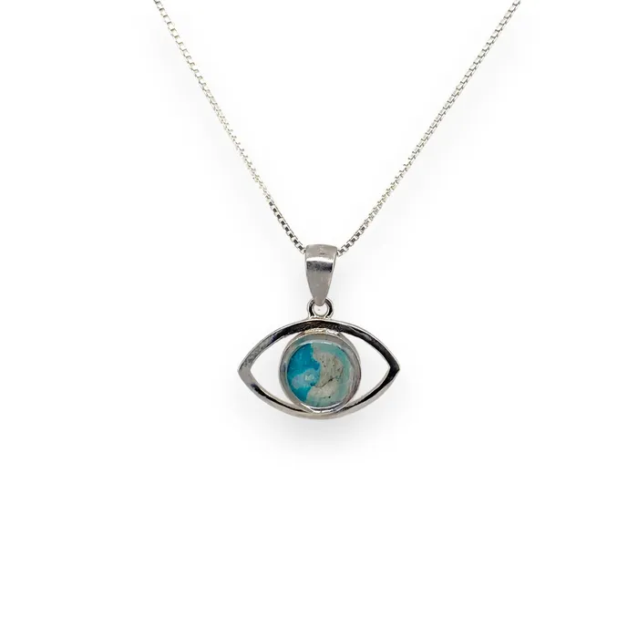 Necklaces Detroit Graffiti Protection Sonya Necklace Silver