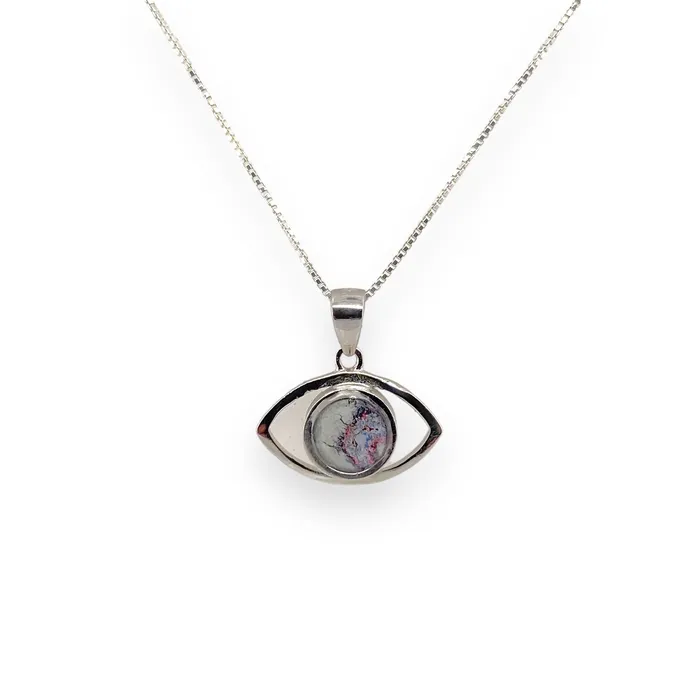 Necklaces Detroit Graffiti Protection Sonya Necklace Silver