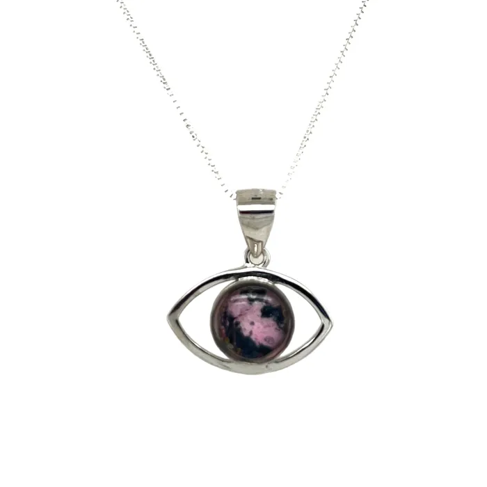 Necklaces Detroit Graffiti Protection Sonya Necklace Silver