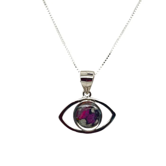 Necklaces Detroit Graffiti Protection Sonya Necklace Silver