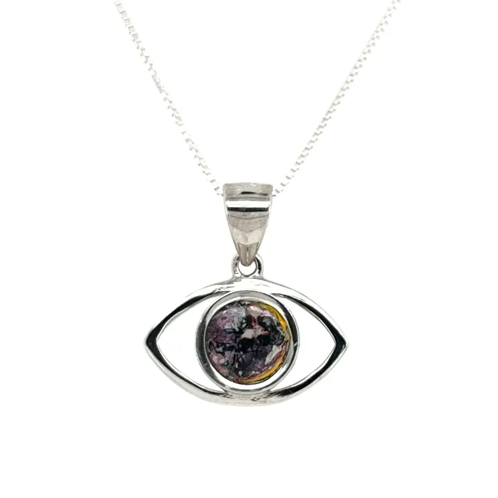 Necklaces Detroit Graffiti Protection Sonya Necklace Silver
