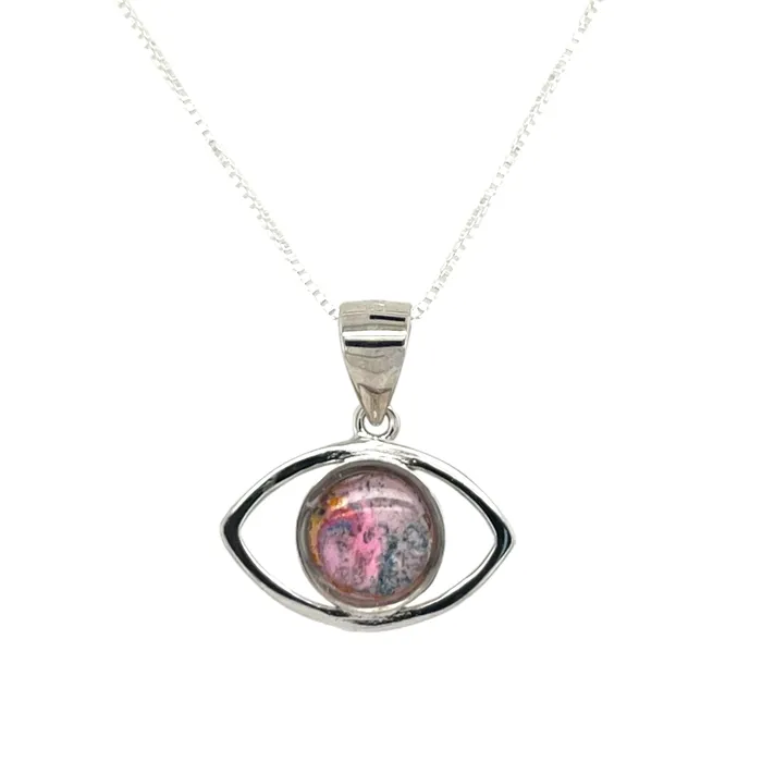 Necklaces Detroit Graffiti Protection Sonya Necklace Silver