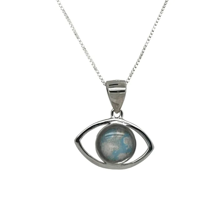 Necklaces Detroit Graffiti Protection Sonya Necklace Silver