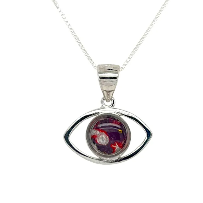Necklaces Detroit Graffiti Protection Sonya Necklace Silver