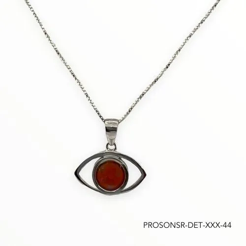 Necklaces Detroit Graffiti Protection Sonya Necklace Silver