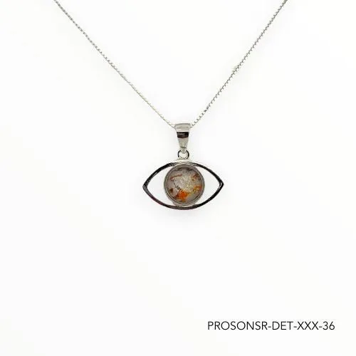 Necklaces Detroit Graffiti Protection Sonya Necklace Silver