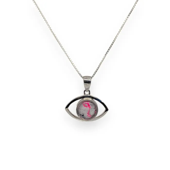 Necklaces Detroit Graffiti Protection Sonya Necklace Silver