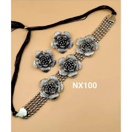 Necklaces justrealdealcom Iridescent Iris Oxidised Necklace DESIGN 50