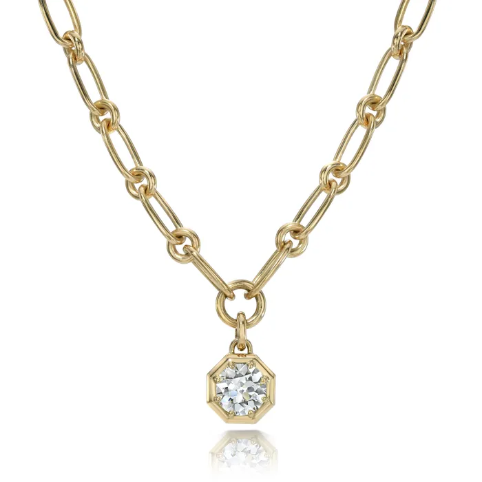 Necklaces SINGLE STONE LOLA NECKLACE