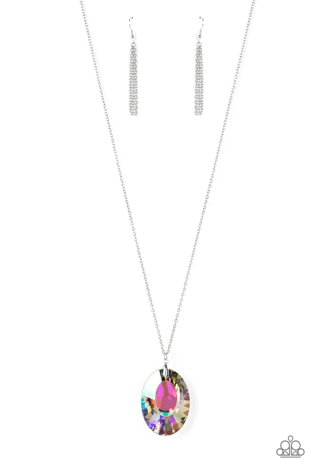 Paparazzi Celestial Essence Multi Necklace A Finishing Touch Jewelry Necklaces