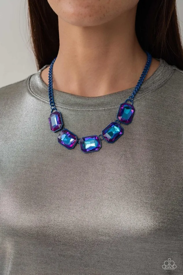 Paparazzi Emerald City Couture Blue Necklace Life of the Party June 2023 A Finishing Touch Jewelry Necklaces Paparazzi Emerald City Couture Blue Necklace Life of the Party June 2023 A Finishing Touch Jewelry Necklaces