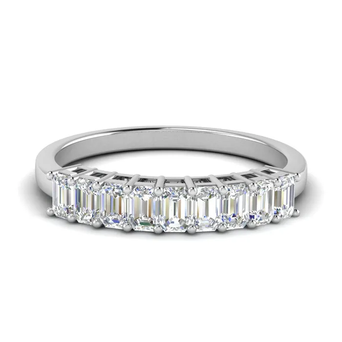 Rings Giganti Jewelry Emerald Cut Band