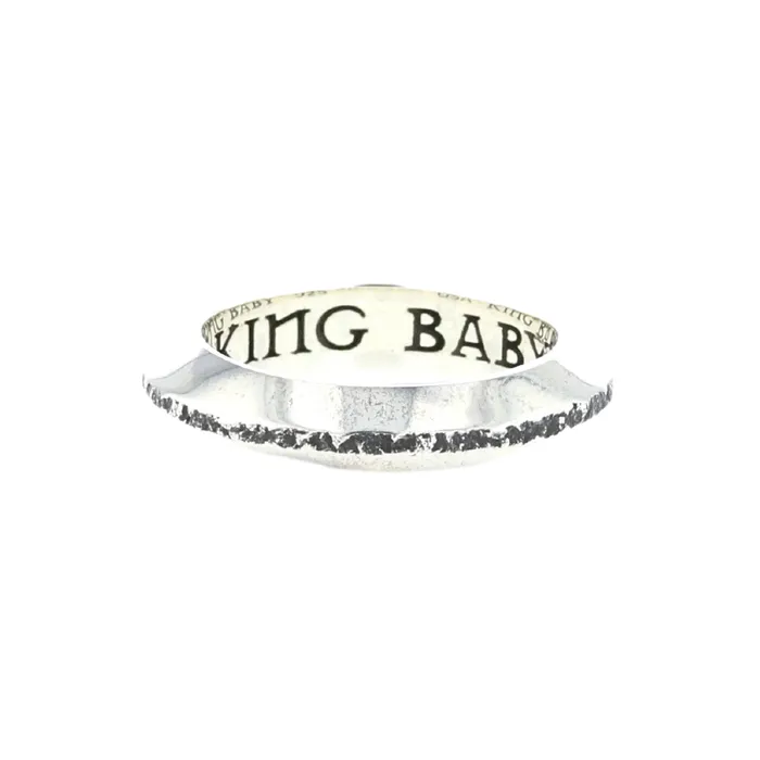 Rings King Baby Chamfered Stackable Ring