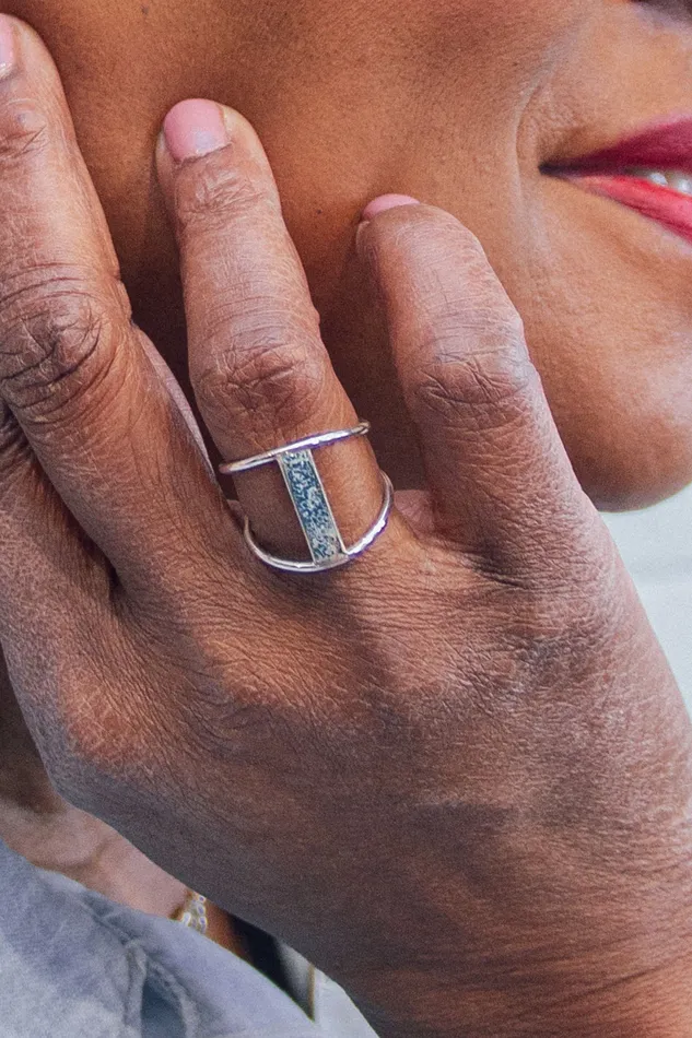 Rings Packard Plant Hattie Cage Ring Gold Size 9 Rings Packard Plant Hattie Cage Ring Gold Size 9