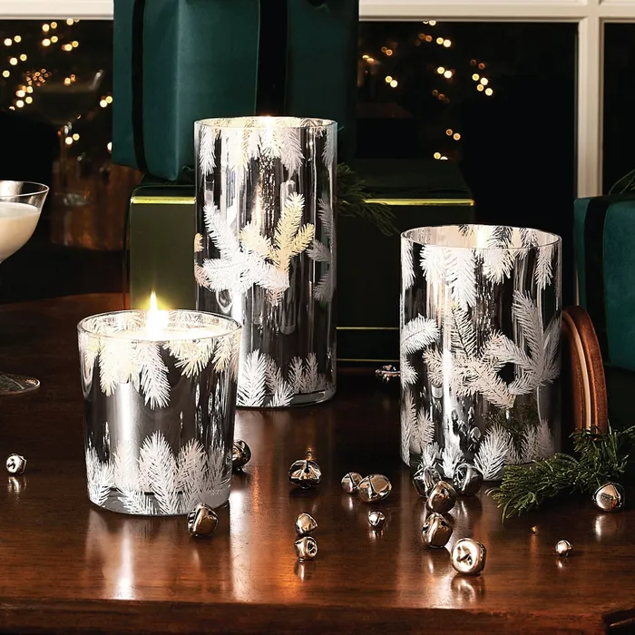 Rings Thymes Thymes Frasier Fir Statement Silver 13oz Poured Candle