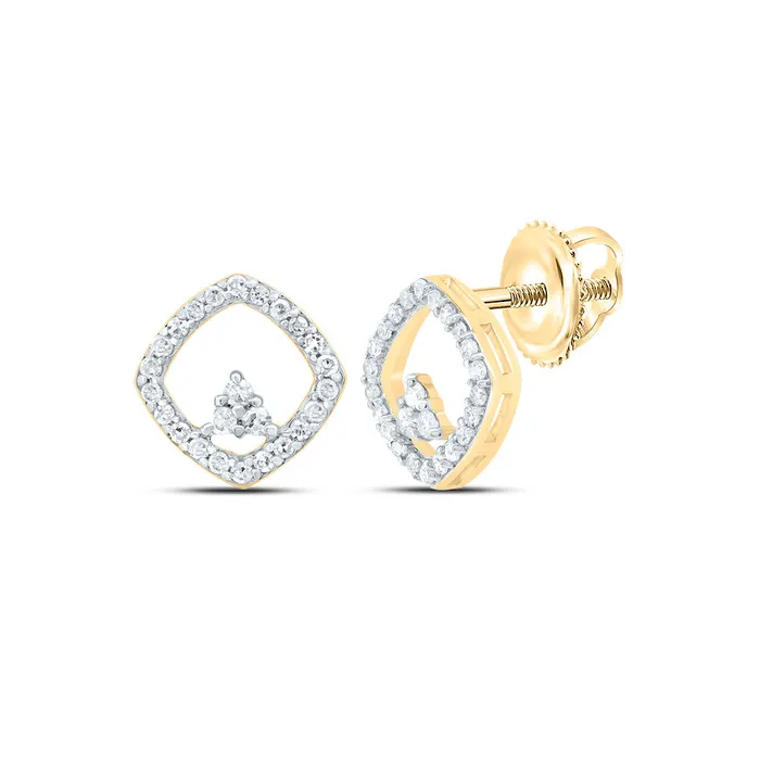 16Ctw Dia P1 Gift Cushion Stud Earring GND Earrings