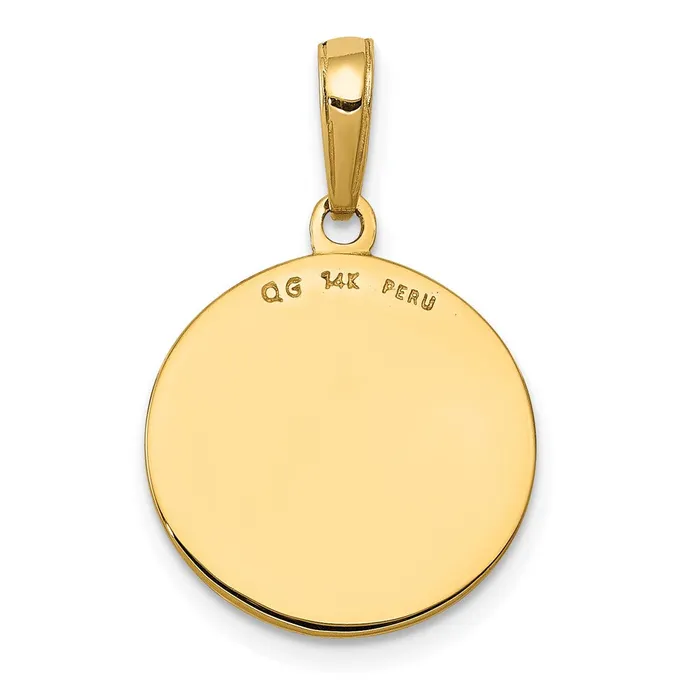 10k Yellow Gold 16 mm Saint Joseph Medal Charm 156 grams Qgold Charm Necklaces 10k Yellow Gold 16 mm Saint Joseph Medal Charm 156 grams Qgold Charm Necklaces