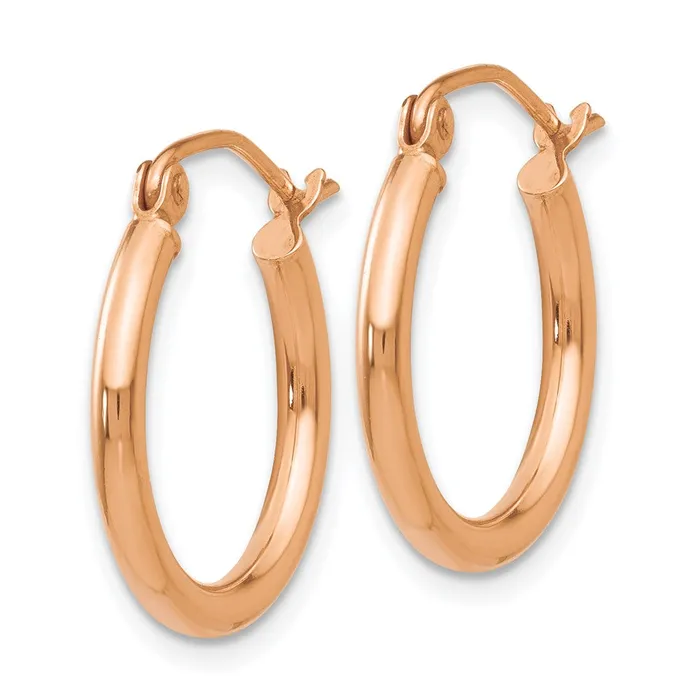 10k Yellow Gold 1809 mm Tube Hoop Earrings 102 grams Qgold Earrings 10k Yellow Gold 1809 mm Tube Hoop Earrings 102 grams Qgold Earrings