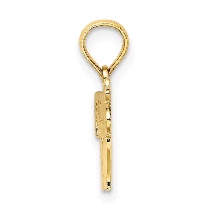 10k Yellow Gold 302 mm FIREFIGHTERS LADY Charm 12 grams Qgold Charm Necklaces 10k Yellow Gold 302 mm FIREFIGHTERS LADY Charm 12 grams Qgold Charm Necklaces
