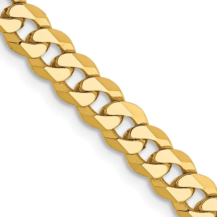 10k Yellow Gold 475 mm Flat Beveled Curb Chain 1399 grams Qgold PreStyled Sets 10k Yellow Gold 475 mm Flat Beveled Curb Chain 1399 grams Qgold PreStyled Sets