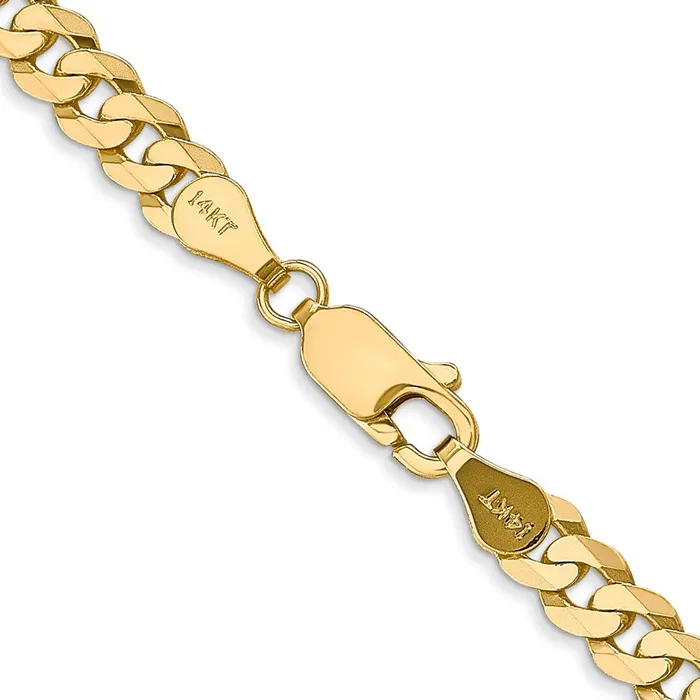 10k Yellow Gold 475 mm Flat Beveled Curb Chain 1399 grams Qgold PreStyled Sets 10k Yellow Gold 475 mm Flat Beveled Curb Chain 1399 grams Qgold PreStyled Sets