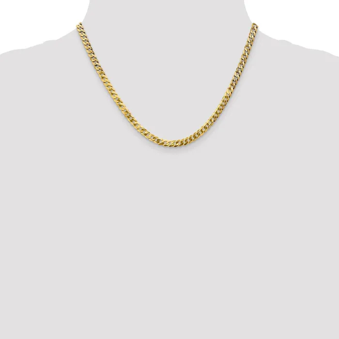 10k Yellow Gold 475 mm Flat Beveled Curb Chain 1399 grams Qgold PreStyled Sets 10k Yellow Gold 475 mm Flat Beveled Curb Chain 1399 grams Qgold PreStyled Sets