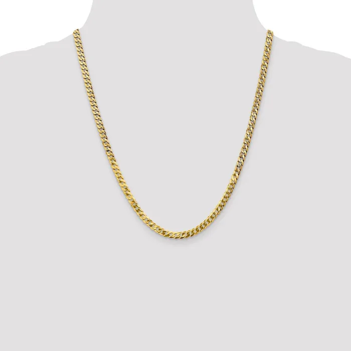 10k Yellow Gold 475 mm Flat Beveled Curb Chain 1399 grams Qgold PreStyled Sets 10k Yellow Gold 475 mm Flat Beveled Curb Chain 1399 grams Qgold PreStyled Sets
