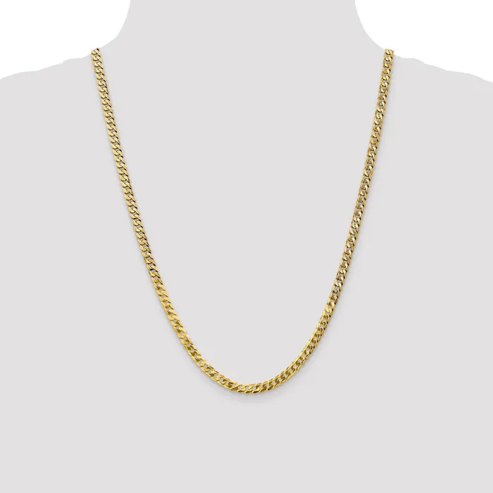 10k Yellow Gold 475 mm Flat Beveled Curb Chain 1399 grams Qgold PreStyled Sets 10k Yellow Gold 475 mm Flat Beveled Curb Chain 1399 grams Qgold PreStyled Sets