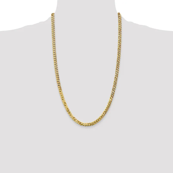 10k Yellow Gold 475 mm Flat Beveled Curb Chain 1399 grams Qgold PreStyled Sets 10k Yellow Gold 475 mm Flat Beveled Curb Chain 1399 grams Qgold PreStyled Sets