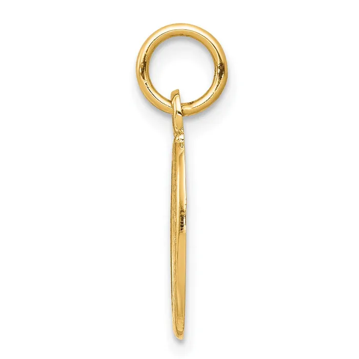 10k Yellow Gold 9 mm Solid Satin Polished St Christopher Pendant 066 grams Qgold PreStyled Sets 10k Yellow Gold 9 mm Solid Satin Polished St Christopher Pendant 066 grams Qgold PreStyled Sets