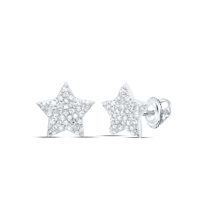 10Kt Gold 14CtwDia P1 Gift Star Earring GND Earrings