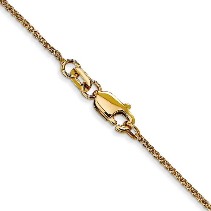 14k 105mm Diamond Cut Spiga with Lobster Clasp Chain 241 grams Qgold Necklaces 14k 105mm Diamond Cut Spiga with Lobster Clasp Chain 241 grams Qgold Necklaces