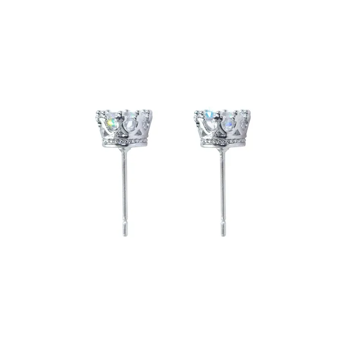 17526 VintageStyle Crown Setting Cubic Zirconia Stud Earrings 6mm 4028 Earrings 17526 VintageStyle Crown Setting Cubic Zirconia Stud Earrings 6mm 4028 Earrings
