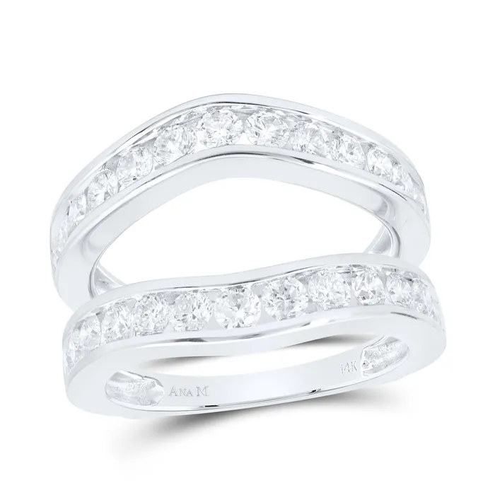 2Ctw Dia Ana M Enhancer Ring 816 grams GND Rings