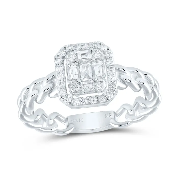 38CtwDia Ana M Cushion Fashion Ring 319 grams GND Rings