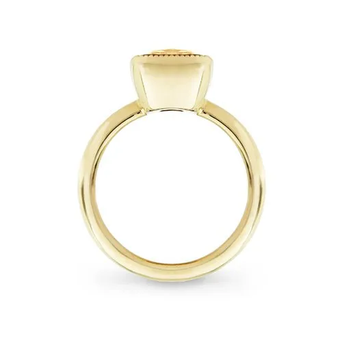 5 CARAT YELLOW SAPPHIRE RING IN 18 KARAT GOLD Penwarden Fine Jewellery Rings