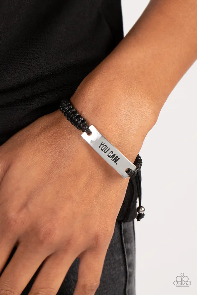Bracelets Beyond Belief Black Cord You Can Slide Bracelet Paparazzi Paparazzi Accessories
