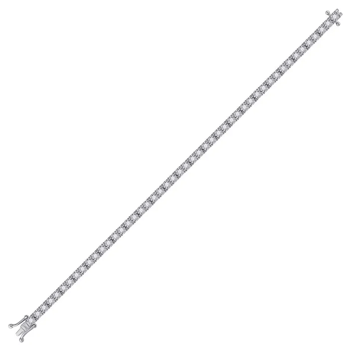 Bracelets GND Gold Classic Tennis Bracelet 1 Cttw Round Natural Diamond Womens 642 grams Bracelets GND Gold Classic Tennis Bracelet 1 Cttw Round Natural Diamond Womens 642 grams