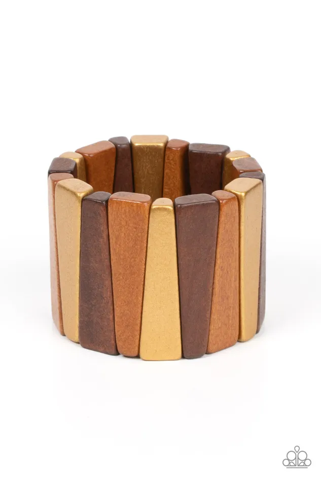 Bracelets Paparazzi Accessories Bahama Boardwalk Brown Wooden Stretchy Bracelet Paparazzi Bracelets Paparazzi Accessories Bahama Boardwalk Brown Wooden Stretchy Bracelet Paparazzi