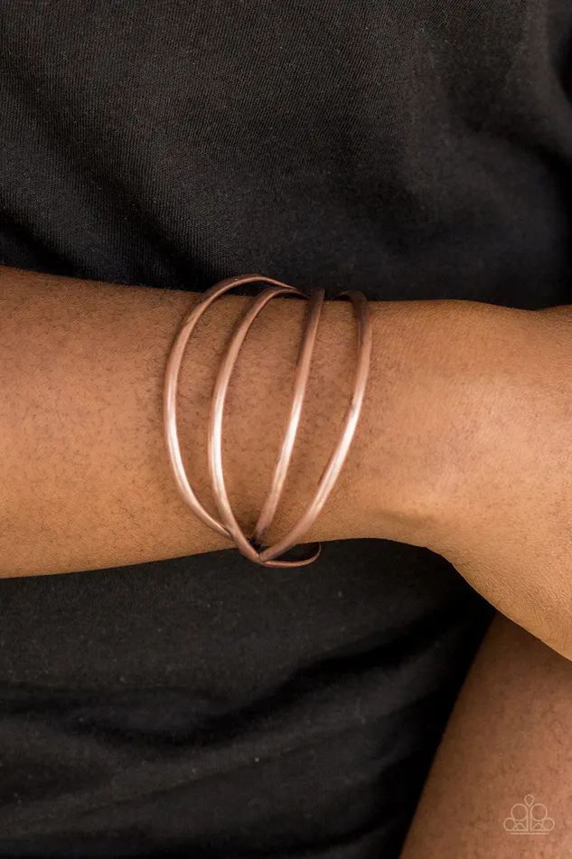 Bracelets Paparazzi Accessories Paparazzi Take a Catwalk Copper Bar Cuff Bracelet Bracelets Paparazzi Accessories Paparazzi Take a Catwalk Copper Bar Cuff Bracelet