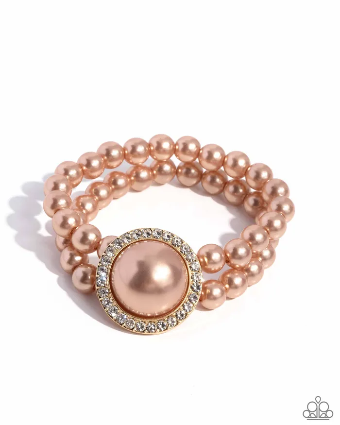 Bracelets Paparazzi Accessories Valuable Victor Brown Pearl Stretchy Bracelet Paparazzi Bracelets Paparazzi Accessories Valuable Victor Brown Pearl Stretchy Bracelet Paparazzi