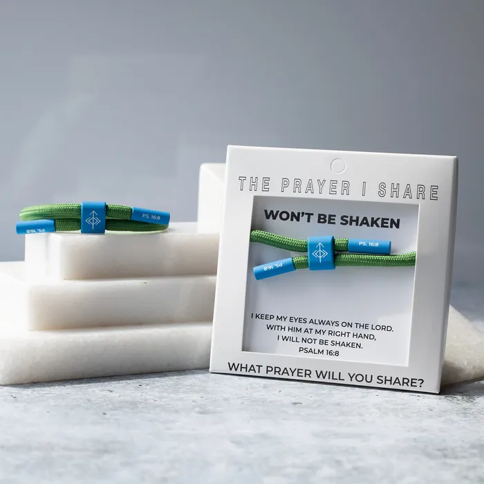 Bracelets The Prayer I Share WONT BE SHAKEN Bracelet