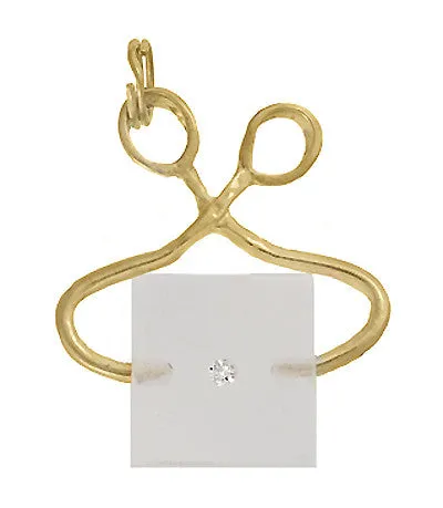 Charm Necklaces Antique Jewelry Mall Movable Ice Tongs and Ice Block Charm in 14 Karat Gold