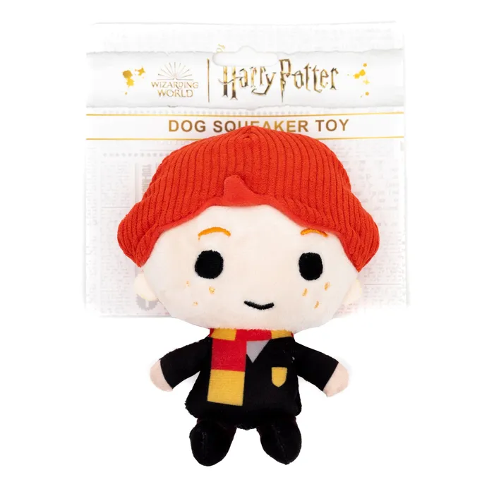 Charm Necklaces BuckleDown Dog Toy Squeaker Plush Harry Potter Ron Weasley Standing Charm Full Body Pose