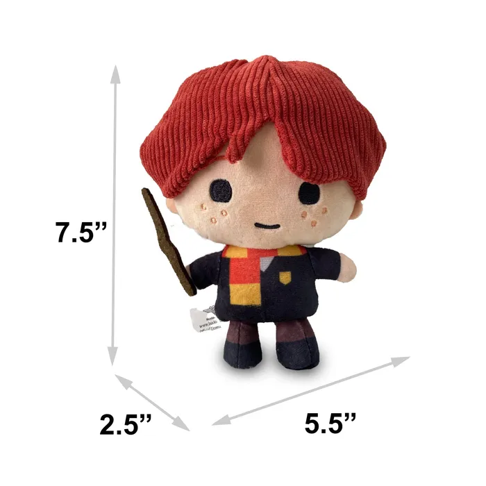 Charm Necklaces BuckleDown Dog Toy Squeaker Plush Harry Potter Ron Weasley Standing Charm Full Body Pose