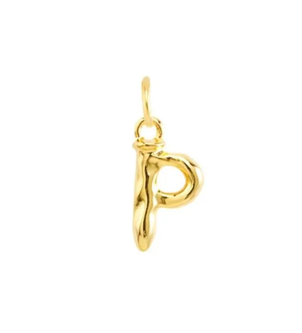 Charm Necklaces Uno de 50 Lowercase Letter P Charm