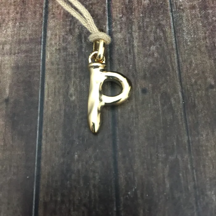 Charm Necklaces Uno de 50 Lowercase Letter P Charm Charm Necklaces Uno de 50 Lowercase Letter P Charm