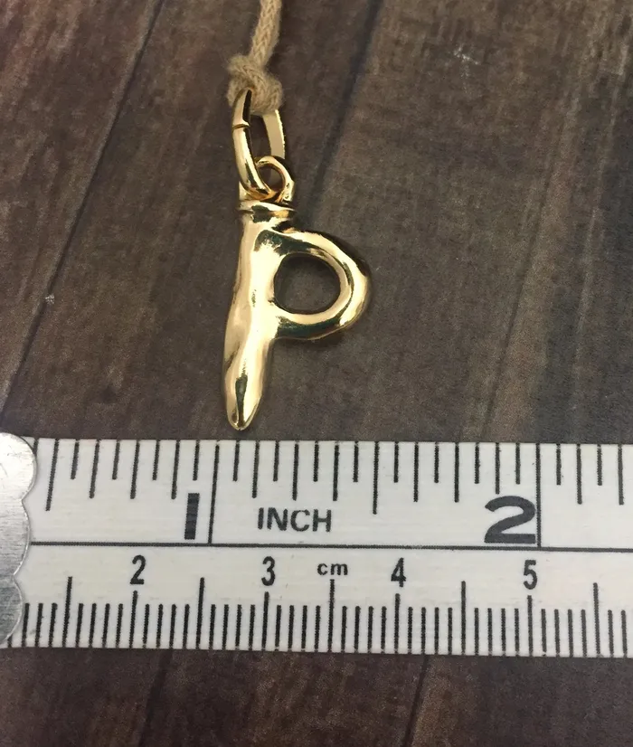 Charm Necklaces Uno de 50 Lowercase Letter P Charm Charm Necklaces Uno de 50 Lowercase Letter P Charm